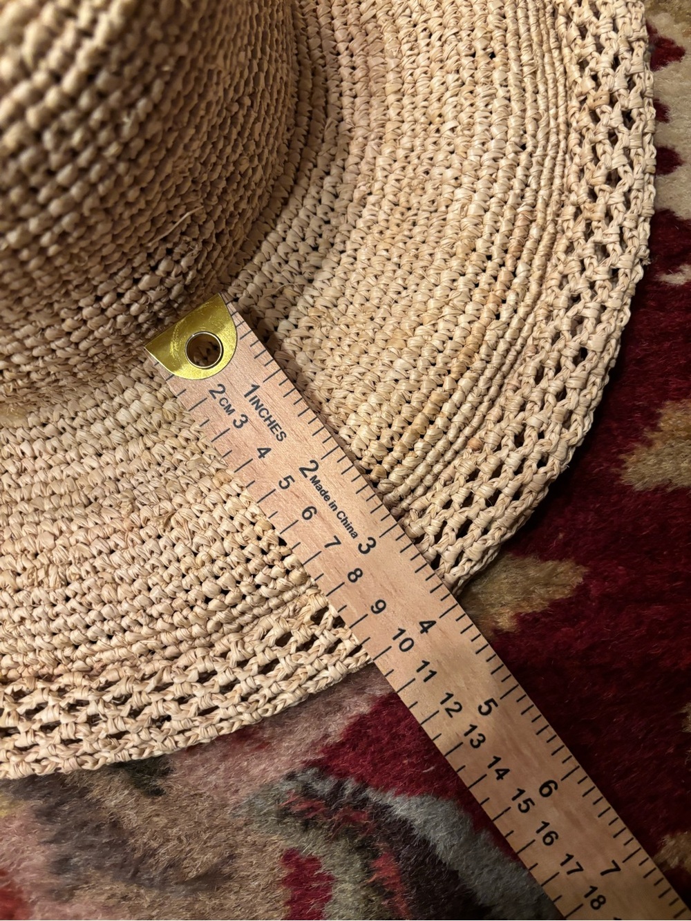 Tommy Bahama Natural Raffia Straw Hat in Tan - Picture 4 of 5